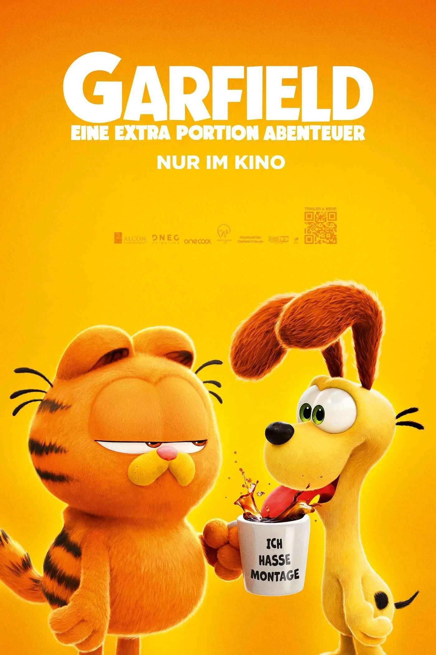 The Garfield Movie (2024) - Stream Animation movies with IRON IPTV IPTV service